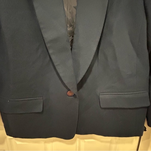 VTG Pendleton Women’s Blazer, Pure Virgin Wool, navy blue, plus Size 16W - Picture 4 of 7